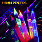 🎁 Slutrea - Endast 129 kr!! ⚡ 50 000+ Sålda! 🏆 UV-glow Ansikts- & Kroppsmålarpennor Set
