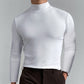 🔥HET REA 49% RABATT🔥Herr High Neck Slim Fit Långärmad T-shirt
