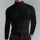🔥HET REA 49% RABATT🔥Herr High Neck Slim Fit Långärmad T-shirt
