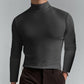🔥HET REA 49% RABATT🔥Herr High Neck Slim Fit Långärmad T-shirt