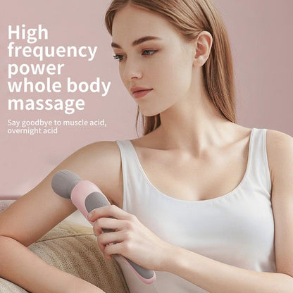 🔥🎁Nyhet 50 % RABATT🔥Bärbar handhållen massageapparat – USB-uppladdningsbar med högfrekvent vibrationsmotor