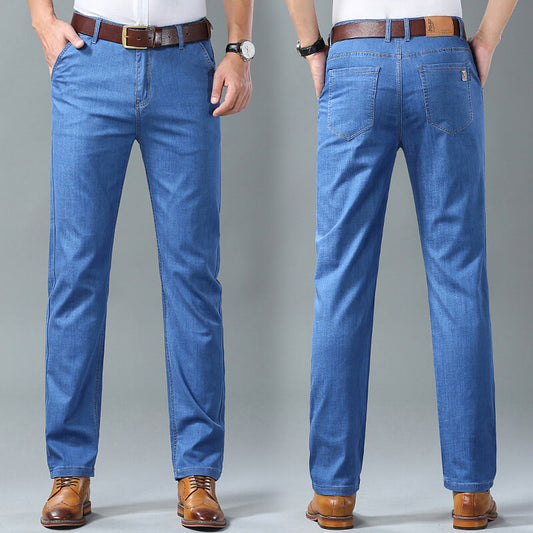 🍂Begränsad tid 49% rabatt🍂Lösa Raka Jeans För Män👖