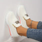 👟🌿 50% RABATT!   Ortopediska Skor för Kvinnor – 3-valvsstöd, Andningsbara & Halksäkra!