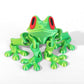 🐸 Söt 3D-groda kylskåpsmagnet – Stark magnet, rolig dekoration & perfekt presentval!