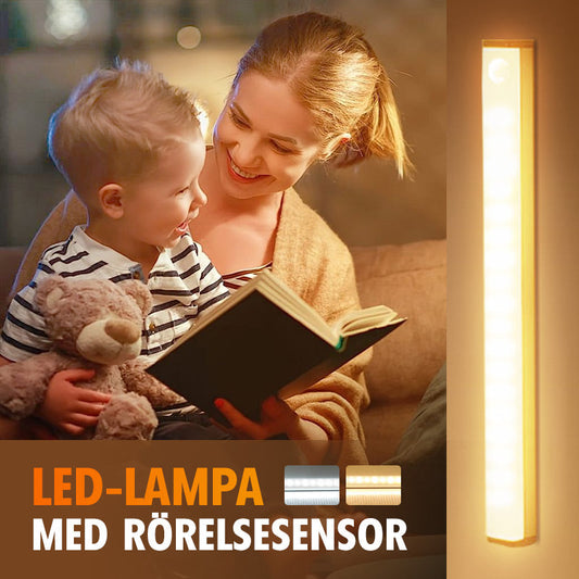 ⚡ Trådlösa LED-lampor med Rörelsesensor & Magnetfäste | Sista Dagen Erbjudande! 🎁