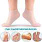 🔥Få 3 stycken för priset av 1!✨Njut av fotspa var som helst, när som helst!👣Fuktgivande fotmaskar, exfolierande silikonstrumpor