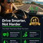 🚗50% RABATT NU! Head-up-display för bil med GPS, digital hastighetsmätare – nedräkning till trafikljus och rödljusvarning via HUD, universell varningsenhet för förarsäkerhet för att undvika böter vid stadskörning