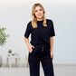 ✨50% rabatt✨Chic topp och matchande byxor för kvinnor 2-delad outfit
