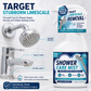 ❄️Summerfresh 50 % rabatt!🚿Snabbverkande spray för att ta bort kalkavlagringar i badrummet – rengöring av dusch, kranar och avlagringar från hårt vatten, 500 ml