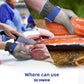 🎁 JULFÖRSÄLJNING – 50% RABATT! Metallhandskar i rostfritt stål av livsmedelskvalitet – ANSI A9 skärskydd, 316L rostfritt & livsmedelsklassat – perfekt för matlagning, slakt, ostron, fiske och säkerhetsarbete 🛡️✂️