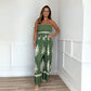 👗 50% RABATT! 💃 Ärmlös Jumpsuit med Vida Ben och Halter för Kvinnor – Elegant Design, Mjukt Tyg & Perfekt För En Trendig Sommarkväll 🌸