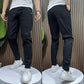 🔥Herrers Högstretchiga Multifickor Skinny Cargo Byxor 👖 så coola💥