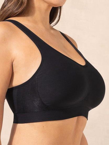 True plus size komfortbehå (anti-pilling)