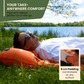 🛏️⛺ 50 % RABATT NU! ✨ Ultralätt Liggunderlag med Inbyggd Fotpump – 7,5 cm Tjockt & Bekvämt för Camping, Vandring och Strand 🌊