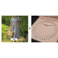 👗 50% RABATT! 💗 Randig Lång V-ringad Skjortklänning för Kvinnor – Sommarrea – Luftig & Bekväm, Klassisk Look & Perfekt för Varma Dagar ☀️