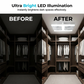 💡 50% RABATT NU! 🌬️ 2-i-1 LED-takfläkt med Belysning – Dubbel Kylning & Verktygsfri Installation – Svalt & Ljust Hem ✨