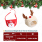 🎁Gåva till din furbaby 49% rabatt🎄🎅Älskvärd julgranshatt med pom-pom