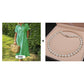 👗 50% RABATT! 💗 Randig Lång V-ringad Skjortklänning för Kvinnor – Sommarrea – Luftig & Bekväm, Klassisk Look & Perfekt för Varma Dagar ☀️
