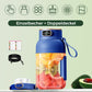 🔥🎁Nyhet 50 % RABATT🔥🍎🍓🍉2-i-1-juicekopp 🍹 Drick direkt efter juicepressning. Stor kapacitet, digital skärm, design med flera blad. 🏋️