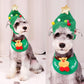 🎁Gåva till din furbaby 49% rabatt🎄🎅Älskvärd julgranshatt med pom-pom