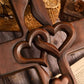 🔥 49% RABATT🔥Intertwined Hearts Träkors♥