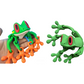 🐸 Söt 3D-groda kylskåpsmagnet – Stark magnet, rolig dekoration & perfekt presentval!
