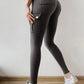 Sexiga stretchleggings med ficka för kvinnor Fitness Träningsbyxor🔥BYGG 2 GRATIS FRAKT🔥🔥