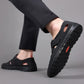 🔥🎁Nyhet 50 % RABATT🔥Fashionabla läder ihåliga sandaler