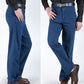 🔥Säsongskampanj 49% OFF🔥Jeans med hög midja och rak skärning för män