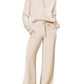 🔥Dames Zachte en Comfortabele 2-delige Loungewear Set