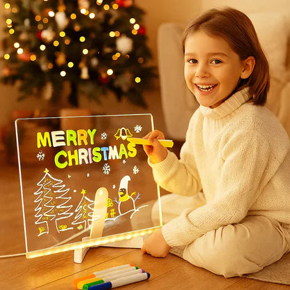 ✨ FÖRRA VECKANS SPECIALPRIS: kr 189 !! ⏳🎨 Lysande LED-ritbräda för barn