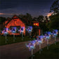 🔥🎁Nyhet 50 % RABATT🔥✨Vattentät Solcellslampa – Fyrverkerieffekt, IP65 & 150 LED!✨