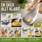 🍳🎁Köp 2 få 1 gratis🔥✨ Multifunktionell Köksslev i Rostfritt Stål – För Matlagning, Servering & Vardaglig Användning 🥣