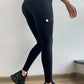 Sexiga stretchleggings med ficka för kvinnor Fitness Träningsbyxor🔥BYGG 2 GRATIS FRAKT🔥🔥