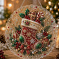 🎄Julpärlor Diamantkonst Hängande Ornament Kit | Slitstarka Pärlkulor Som Bleknar Gör-det-själv Handgjord Hängande Juldekoration 🎅💎