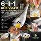 🍳🎁Köp 2 få 1 gratis🔥✨ Multifunktionell Köksslev i Rostfritt Stål – För Matlagning, Servering & Vardaglig Användning 🥣