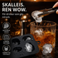 🛒Köp 1, få 1 gratis💀 3D Skalle Silikonisform med lock – Enkel formning & lätt uttagning – Perfekt för festdrycker och hemmabruk 🧊
