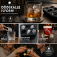 🛒Köp 1, få 1 gratis💀 3D Skalle Silikonisform med lock – Enkel formning & lätt uttagning – Perfekt för festdrycker och hemmabruk 🧊