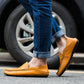 👞 50% RABATT! ✨ Herr Milan Handgjord Läder Loafer – Elegant, hållbar & perfekt för kontoret eller bröllopet – tidlös design och bekväm passform 🎩