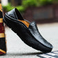 👞 50% RABATT! ✨ Herr Milan Handgjord Läder Loafer – Elegant, hållbar & perfekt för kontoret eller bröllopet – tidlös design och bekväm passform 🎩