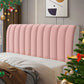 🎅 Julförsäljning - 50% rabatt 🥳stretchig sänggavel med överdrag och dammskydd
