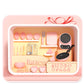 👧🏻 50% REA NU! 🎁 Mini-Köksleksak 22-delars Set - Äkta Ljud & Belysning, Perfekt Present för Barns Kreativa Lek 🍳✨