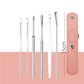 📢 Begränsad tidsrabatt – 50% REA 📢 ✨ Portabelt 6-delars öronpiercingset i rostfritt stål – Spirallverktyg för öron ✨