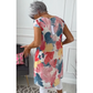 🔥 50 % RABATT 👗 Knälång klänning med fjärilstryck – lös passform & andningsbart tyg – lekfull elegans för vardag & sommar 👗🦋