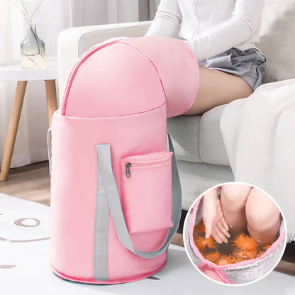🦶 55% RABATT NU! 💦 Hopfällbart fotbad – ergonomiskt, lätt och bärbart – perfekt för avkoppling och fotvård 🛁✨