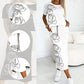 Women's casual floral t-shirt and bustier