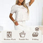 Women's casual floral t-shirt and bustier