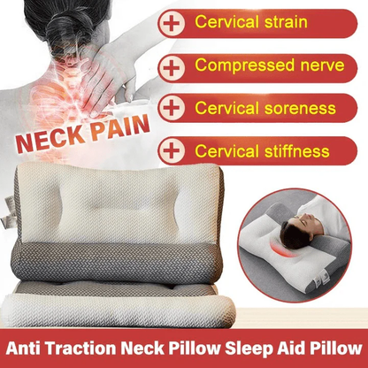 🛏️ 50% RABATT NU! 🧠 Superergonomisk Kudde – Lindrar Nack- & Axelsmärta – Bekväm i Flera Positioner – Andningsbar & Tvättbar 💤