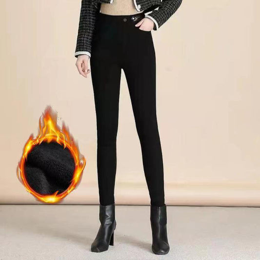 👖 60% REA NU! 🔥 Damjeans med Hög Midja - Smalpassform & Stretch, Perfekt för Vardag och Stil ✨