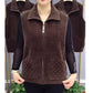 Women's Casual Lapel Premium Faux Mink Fur Zipper Vest